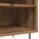 Sonata H Шкаф за грамофонни плочи, 84,5x38x48 см, инженерно дърво