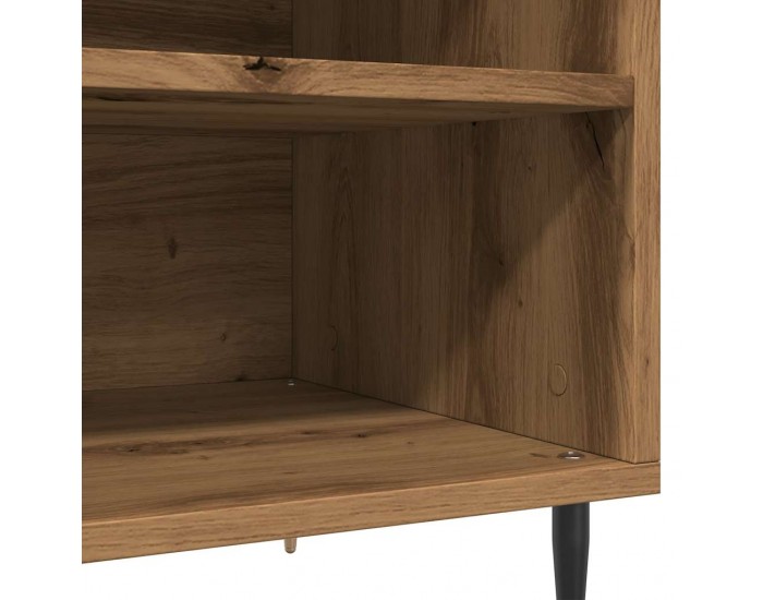 Sonata H Шкаф за грамофонни плочи, 84,5x38x48 см, инженерно дърво