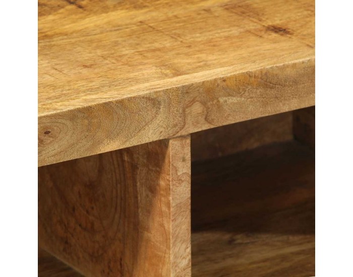 Sonata H Стенен шкаф за телевизор Масивна груба дървесина Манго