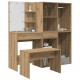 Sonata H Комплект тоалетка с LED Artisan Oak Engineered Wood