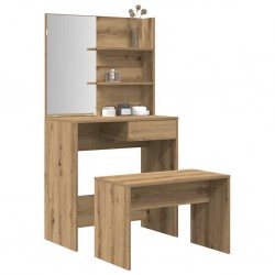 Sonata H Комплект тоалетка Artisan Oak Engineered Wood - Тоалетки и Огледала
