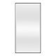 Стенно огледало Novoli 50x100 см черно []