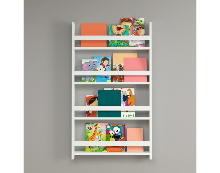 Детски рафт Sotenäs 120x74x10cm бял []