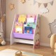 Детска етажерка Fisterra мотив еднорог бяло / розово / лилаво []