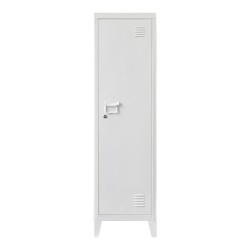 Единично шкафче Kurikka 137x38x38 см бяло [] - Sonata G