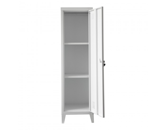 Единично шкафче Kurikka 137x38x38 см бяло []