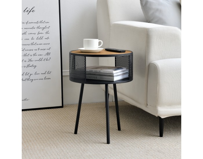 Помощна маса Bjørnsund кръгла 34 cm широка []