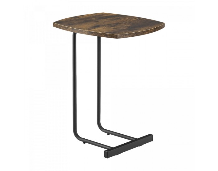 Помощна маса Kjellerup 55x40x40cm тъмен дървесен тон []