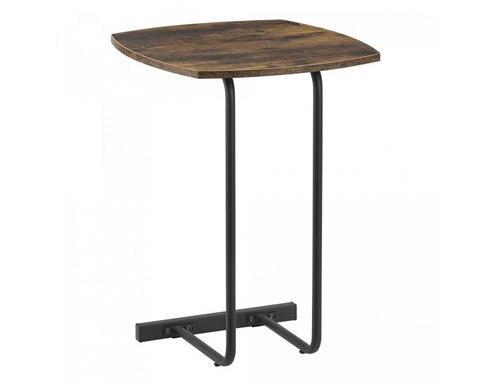 Помощна маса Kjellerup 55x40x40cm тъмен дървесен тон []