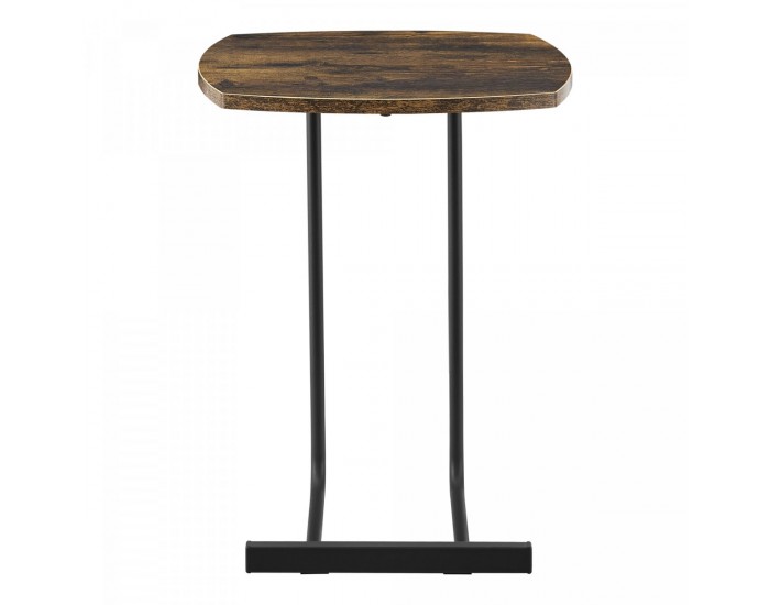 Помощна маса Kjellerup 55x40x40cm тъмен дървесен тон []