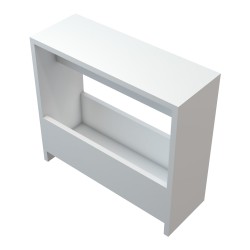 Помощна маса Rødovre 60x55x20 cm бяла [] - Sonata G