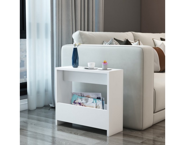 Помощна маса Rødovre 60x55x20 cm бяла []