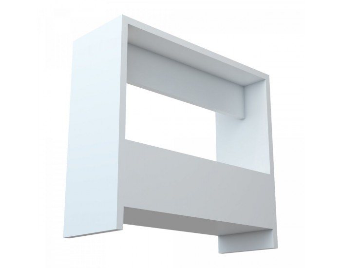 Помощна маса Rødovre 60x55x20 cm бяла []