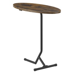 Помощна маса Karlebo 55x60x30cm тъмен дървесен тон [] - Холни маси