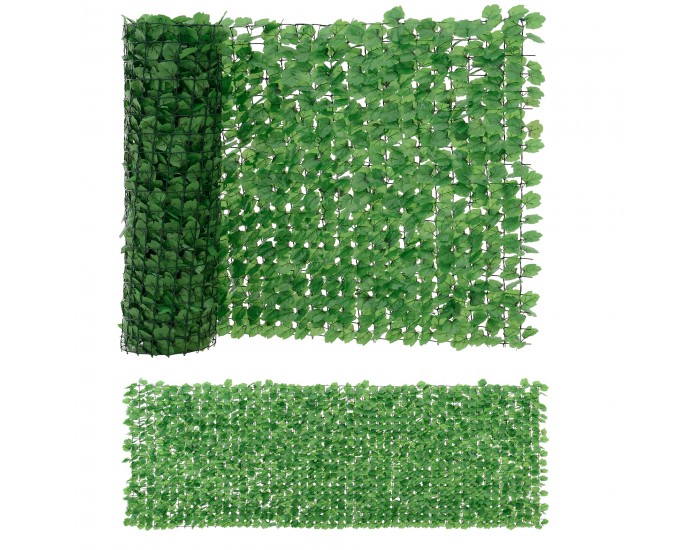 Ограда от листа бръшлян параван за поверителност 150x300 см