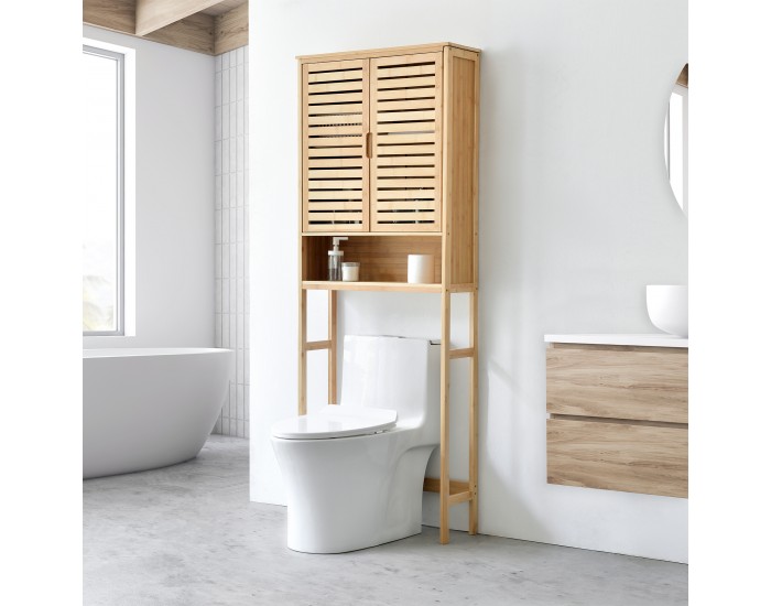 Тоалетна кутия Geta 170 x 66 x 23 см бамбук []