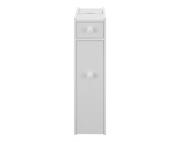 Шкаф за баня Kihniö 58x16x48см бял []