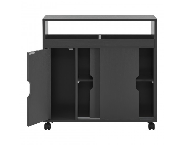 Шкаф за баня Lumijoki 71x70x20см тъмносив []