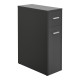 Шкаф за баня Kauhajoki 61x20x45см тъмносив []