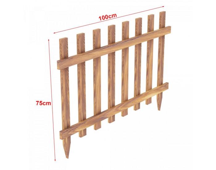Комплект градинска ограда Bindow 100x75см []