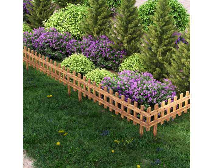 Комплект градинска ограда Züschen 117x40см []