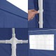 Павилион Wedau 900x300x255 см тъмна конструкция