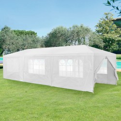 Беседка Wedau 900x300x255 см бяла - Външни съоражения
