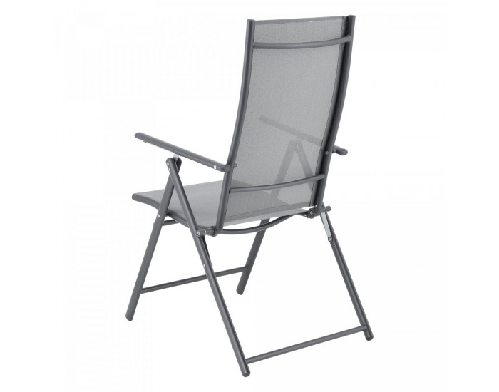 Комплект градински столове Kalamata от 2 светло сиви []