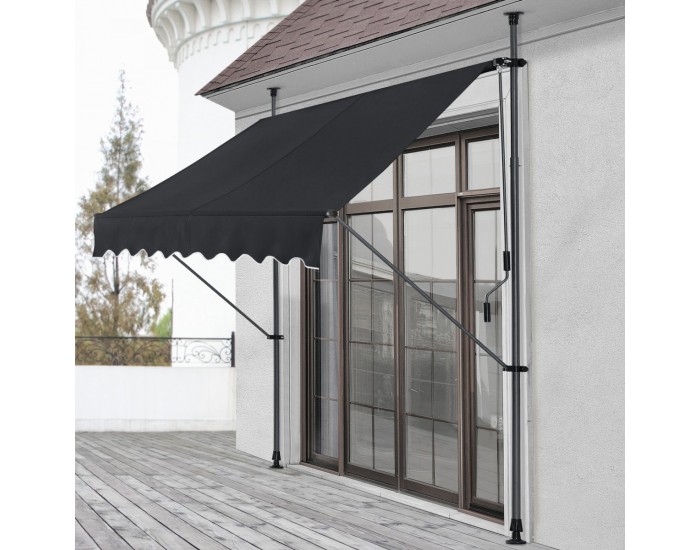 Скоба за сенник Stem 250x120x220-309 см черен []