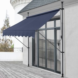 Скоба за сенник Stem 200x120x220-309 см тъмно син [] - Сенници и Чадъри