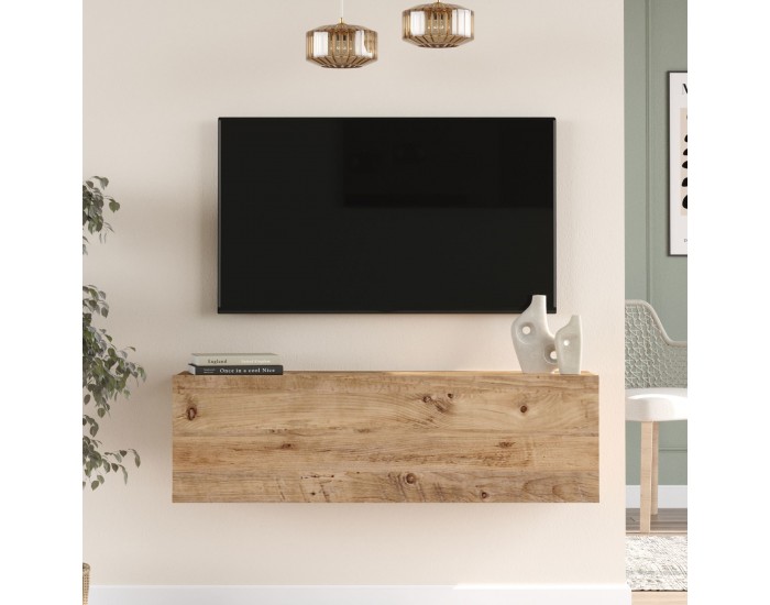 ТВ маса Lapinlahti 100 x 31,5 x 29,5 cm рустик дъб []