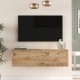 ТВ маса Lapinlahti 100 x 31,5 x 29,5 cm рустик дъб []