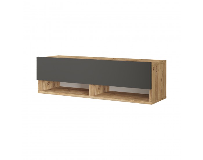 ТВ маса Laitila 100x31.5x29.5cm рустик дъб/антрацит []