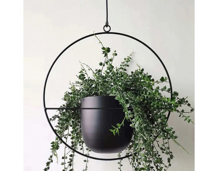 Закачалки за растения Opsterland в комплект от 2 черни []