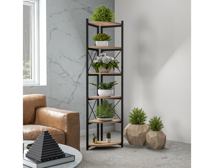 Рафт за растения Ulfborg 6 рафта 160x30x30 см []