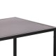 Стоящ рафт Isojoki 120x35x87,5 cm метален черен мат []