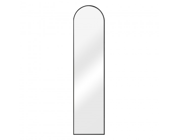 Стоящо огледало Bugnara 160x40см накланящо се черно []