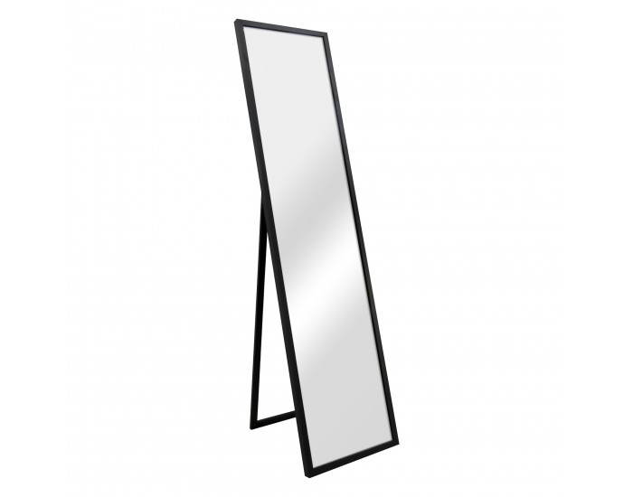 Стоящо огледало Giovinazzo 150x35 см накланящо се черно []