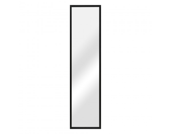 Стоящо огледало Giovinazzo 150x35 см накланящо се черно []