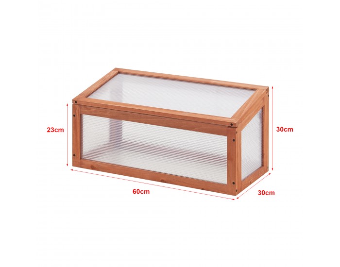 Студена рамка Laarbeek 60 x 30 cm борово дърво []