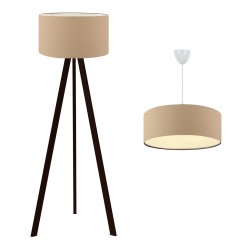 Комплект лампи Scunthorpe Beige [] - Лампи за таван