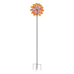 Pinwheel Eidfjord Metal Wind Chime Orange/Red [] - Външни съоражения