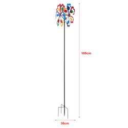 Winwheel Bindal wind chime от метал многоцветен [] - Външни съоражения