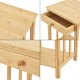 Помощна маса Ranua 51x40x35 см естествен бамбук []