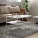 Холна маса Solund 90x60x45 см бяла []