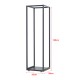 Стелаж за дърва Tornved стомана 35x35x120 см черен []
