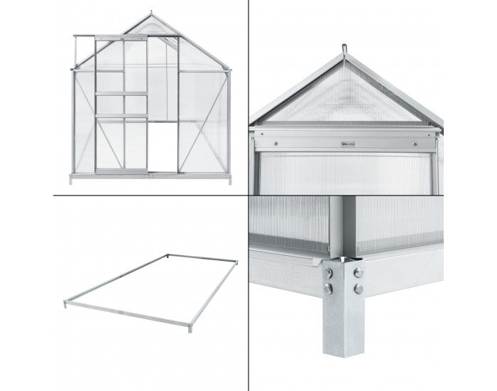 Оранжерия Oisterwijk 370 x 190 cm []