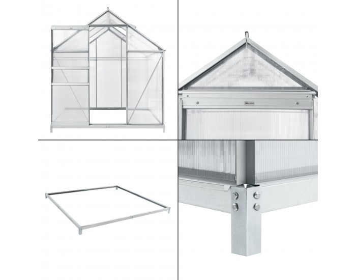 Оранжерия Oisterwijk 190 x 190 cm []