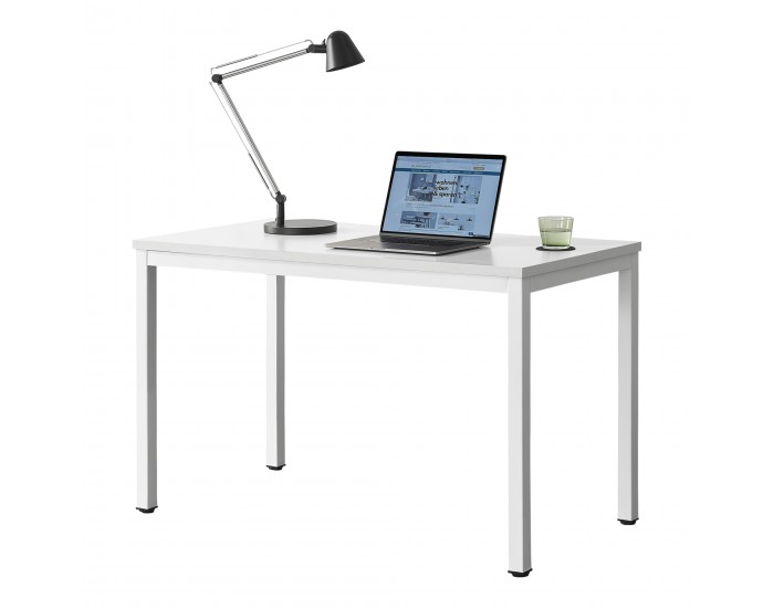 Бюро Odense 75x120x60 см бяло с регулируема височина Бюро Odense 75x120x60 см бяло с регулируема височина