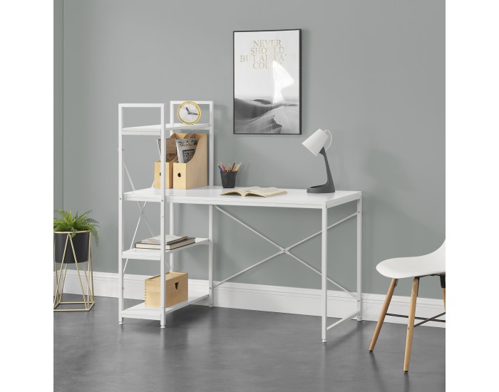 Бюро Stavanger 120x60x122 см бяло []